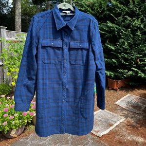 LLBEAN chamois tunic size large.